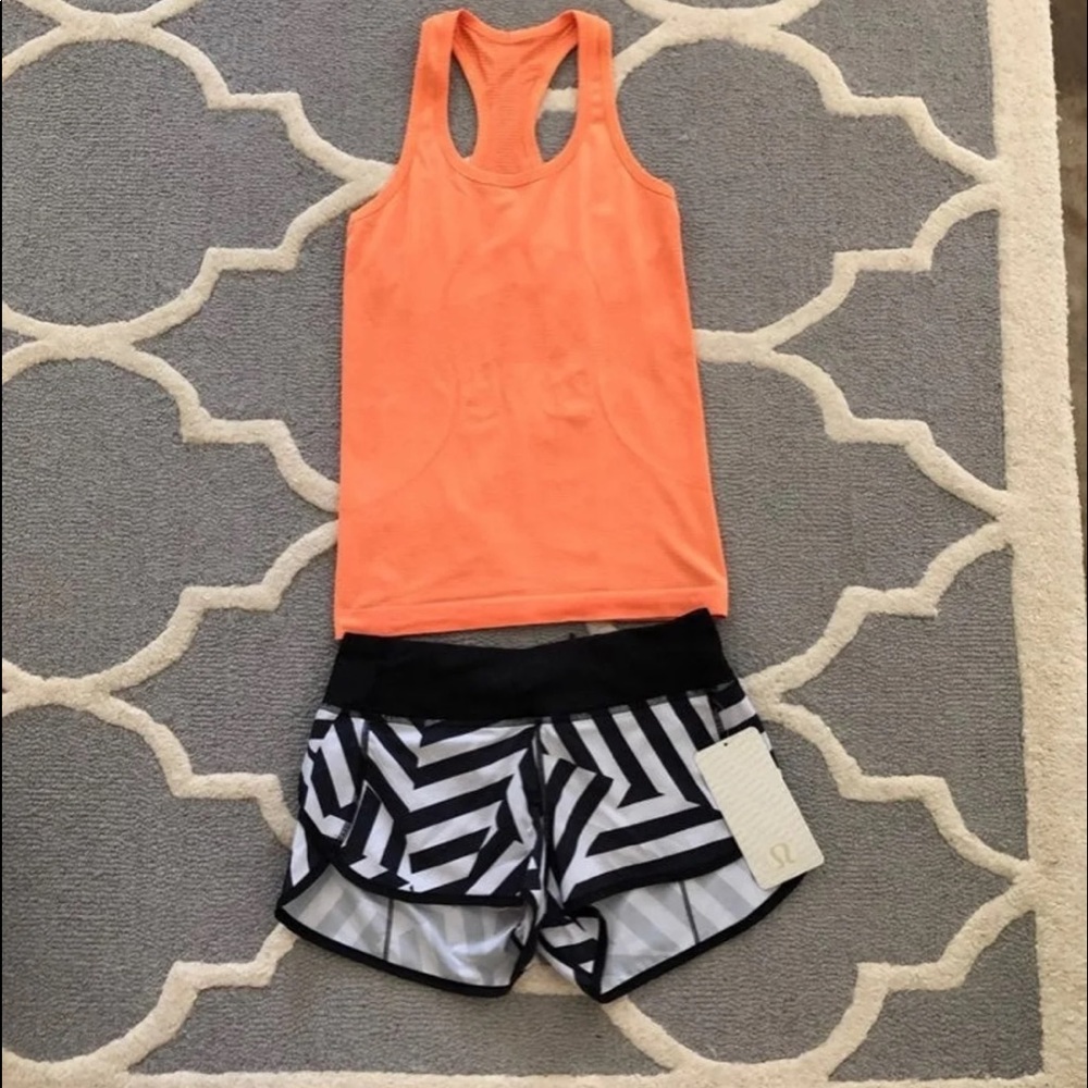 Lululemon speed shorts NWT sz4